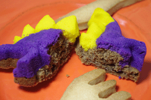 ステゴサウルス断面