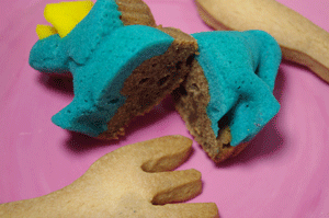 トリケラトプス断面